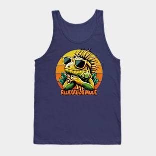 Relaxation mode: The Ultimate Iguana T-Shirt Tank Top